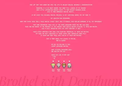 Himitsu no Shoukan de Ajin Maid o | A Secret Brothel with Demihuman Maids