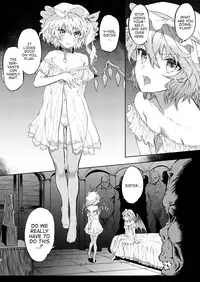 [Hihiyama Tsuyabon (Hihiyama Yokikana)] Watashi wa Shitsuke no Tame ni Flan o Otoko-domo ni Naburaseru | I'm letting a group of men torment my little sister Flan in order to teach her manners. (Touhou Project) [English] [ATF] [Digital]