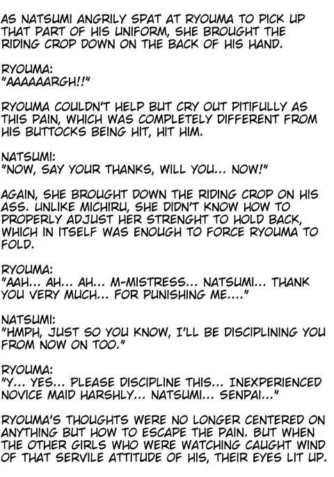 The M-to-F'ed son of a distinguished family - The spoiled rotten brat who was made a maid -