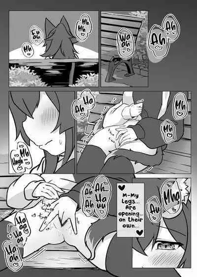 Miosha ga Osoto de Hadaka ni Natchau Hon | A Book where Miosha gets Naked Outside