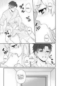 [Yuyama Chika] Capsule Hotel ni Tomattara Oni Joushi ga Ore no Shita de Torogao ni Natta 1-2 | Staying at a capsule hotel my demon boss makes a torogao under me Ch. 1-2 [English] [Comfy Pillow Scans]