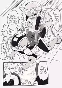 Exe Futanari Dark Roll chan x Rockman