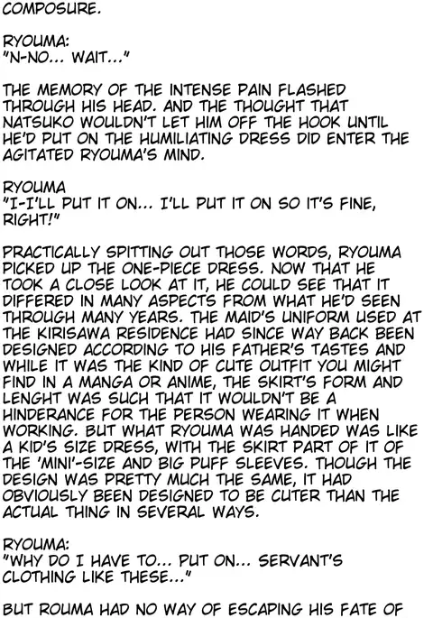 The M-to-F'ed son of a distinguished family - The spoiled rotten brat who was made a maid -