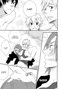 (C84) [Princess Gigolo (Narazaki Neneko)] Manatsu no Yoru no Yume no Tsuzuki wa Genjitsu (Free!) [English] [Yaoislife]