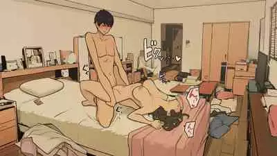 [Wakamatsu] Takuhaibin no Uketorikata ga Dandan Darashinaku Natte Iku OL-chan (+ Ura-hen) | A Woman Whose Greetings to the Delivery Man Gradually Get Sloppier (+ Other Side) [English]