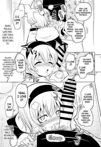 (C100) [Ororiya Enpitsudo (Murian)] Pekora-sama wa Datenshi. | Pekora-sama Is a Fallen Angel (Jashin-chan Dropkick) [English] {Doujins.com}