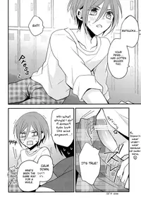 (Renai Jiyuugata! Junbi Undou) [Dolce Einsatz (Tomoe Kiko)] secret touch♥ ~Futari Dake no Himitsu Renshuu~ (Free!) [English] [Ikemen Scans & Silver Lining]