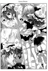 (Reitaisai 6) [CHRONOLOG, Rengaworks (Sakurazawa Izumi)] Scarlet Fatalism (Touhou Project) [English] [SaHa] [Incomplete]