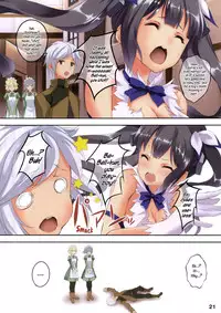 (SC2015 Summer) [Seven Days Holiday (Shinokawa Arumi, Koga Nozomu)] Bell-kun wa Uwakimono | Is Bell a Playboy? (Dungeon ni Deai o Motomeru no wa Machigatteiru Darou ka) [English] [EHCOVE]