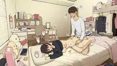 Kazoku zaitaku-chu demo jibun no heya de nantoka sekkusu suru gakusei jidai