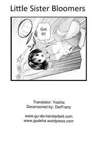 [Atori K] Imouto Bloomer Ch. 2 | Little Sister Bloomers [English] [Yoshio] [Decensored] [Color Victor DoUrden]