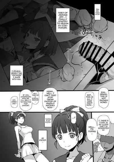 Yarichin kara Imouto to Osananajimi no Honnou Mukidashi na Shashin o Katte Shikoru Hon