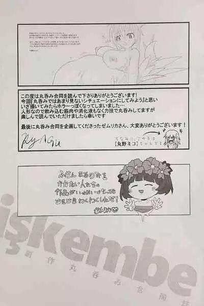 (Ryonaket 8) [Zemribbon (Various)] Iskembe