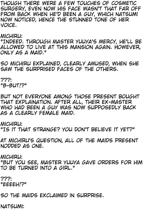 The M-to-F'ed son of a distinguished family - The spoiled rotten brat who was made a maid -