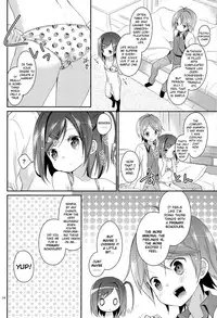 (COMIC1☆7) [Cocoa Holic (Yuizaki Kazuya)] Wareware wa Tadashii Kyonyuu yori mo, Aji no Aru Hinnyuu ga Suki nanoda. Sekai no Naniyori Hikaeme na Mune no Onnanoko o Aishiteiru. (Hentai Ouji to Warawanai Neko.) [English] {Hennojin}