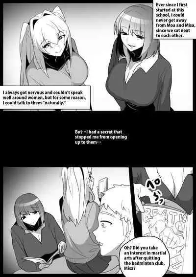 Onaji Class no Onna Tomodachi ni Maso Bare shite, Sandbag Dorei ni Otosareta Hanashi. | Turned into a punching bag slave by two girls in my class who found out I was a masochist