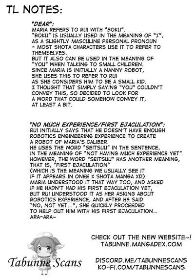 Kyuugata Komori Robotto ni Fudeoroshi Shitemorau Kagaku Shounen no Hanashi | A story about a scientist boy having his first time with an older nanny robot