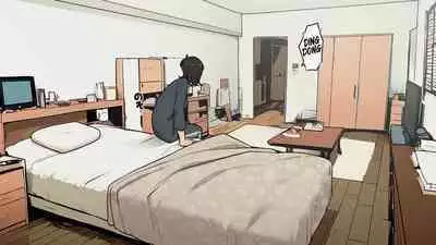 [Wakamatsu] Takuhaibin no Uketorikata ga Dandan Darashinaku Natte Iku OL-chan (+ Ura-hen) | A Woman Whose Greetings to the Delivery Man Gradually Get Sloppier (+ Other Side) [English]