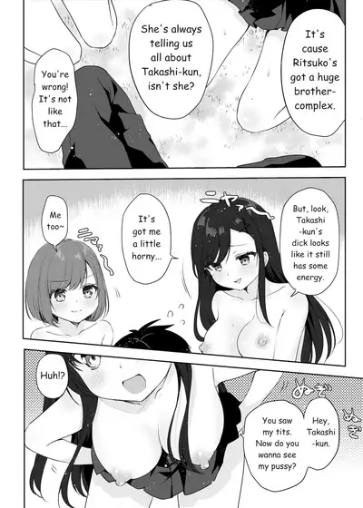 Boku no Onee-chan to Tomodachi wo Nemurasete Osottemitara Kaeriuchi ni Atta | The Tables were Turned when I tried to Rape my Sister and her Friends while they were Asleep