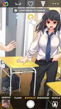 [TSF no F (Kurimoti Tiduru)] Kaihen App | Transformation App (TSF no F no Hon Sono 5) [English] [sensualaoi] [Digital]