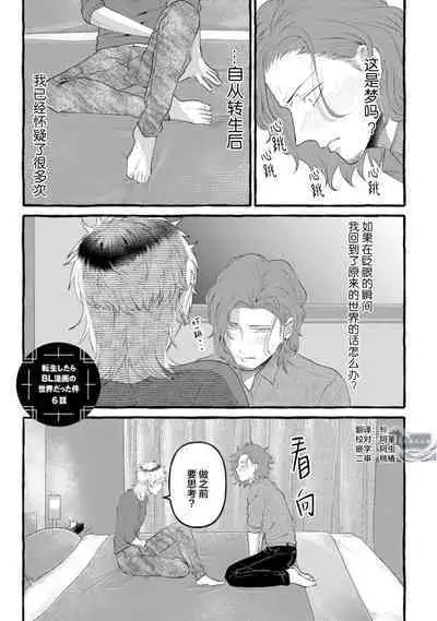 Tensei Shitara BLmangano seikai dattaken｜转生到BL漫画的世界