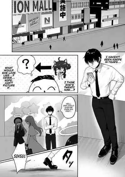 [Dangai Zeppeki (Muchimo)] Hatachi ni Natte mo Chiisai Mama no Kaede o Onaho Mitai ni Hamemakuru Love Love Ecchi Hon (Blue Archive) [English] [head empty] [Digital]