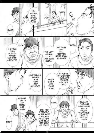 Jiman no Bijinzuma ga Tonari ni Sumu Kimoi Otoko ni Netorareteita no o Boku dake ga Shiranai | I Was the Only Person Unaware of the Fact That My Disgusting Neighbor Had Cuckolded Me with My Beautiful Wife