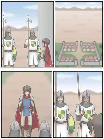 [Siruto] Shota Yuusha-kun to, Kao wa Wakaranai kedo Kubi kara Shita wa Kyonyuu de Mucchiri Body na Onna Senshi-san