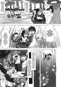 (C89) [Kurobinega (Kenkou Cross)] Mamono Musume Zukan Higai Houkoku ~Cheshire Neko no Oidemase Fushigi no Kuni~ | Monstergirl Encyclopedia Damage Report ~Cheshire's Welcome to Wonderland~ [English] [rampantserenity]