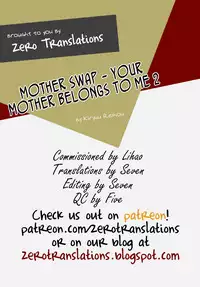 [Kiryuu Reihou] Hahaoya Swap - Omae no Kaa-chan Ore no Mono 2 | Mother Swap - Your Mother Belongs to Me 2 [English] [Zero Translations]