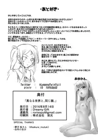 (C90) [Dreamy Gift (Ayukan.)] Heikou Sekai to, Onaji Shirou. (Fate/kaleid liner Prisma Illya)