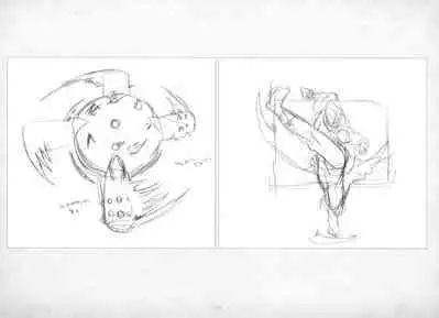 ALICESOFT ORION SCRIBBLES with CROQUIS ULTIMATE EDITION VOL.2 織音計画特別版 ラフ画集