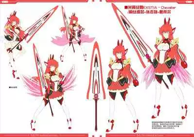 光翼戦姫エクスティアコンプリートエディション設定画集