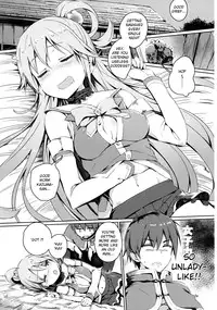 (COMIC1☆10) [High Tech Pen Case (Tam-U)] Kono Nikutarashii Megami no Icha Love o! | Making Love With This Hateful Goddess! (Kono Subarashii Sekai ni Syukufuku o!) [English] {anon}