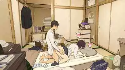 Kazoku zaitaku-chu demo jibun no heya de nantoka sekkusu suru gakusei jidai