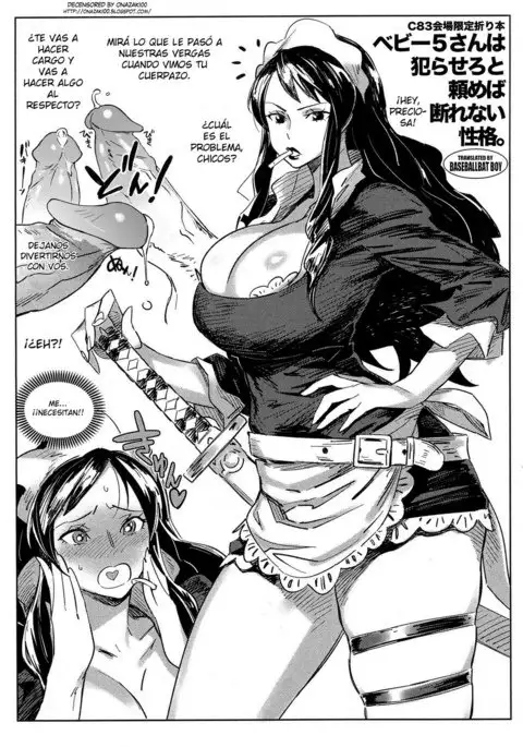 C83 Kaijou Gentei Orihon Baby 5-san wa Yarasero to Tanomeba Kotowarenai Seikaku.