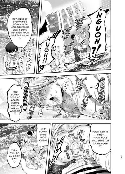 [KANIPANKO (Kanipan Mushamusha)] Kyokon Sugiru Oshiego ni Choukyou Sarete Ketsuman Dorei ni Narimashita ~Dokidoki Rinkai Gakkou Hen~ | Sexually Trained By My Excessively Big Dicked Student ~Thrilling Seaside School Trip~ [English] [Pipopipo]