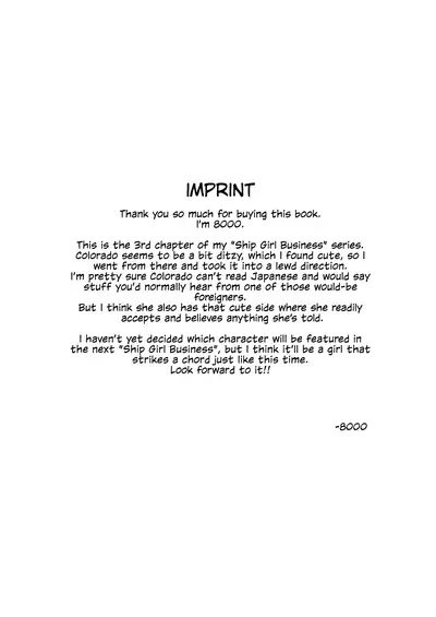 Kanmusu Shouji Colorado Hen | Ship Girl Business - Colorado Edition