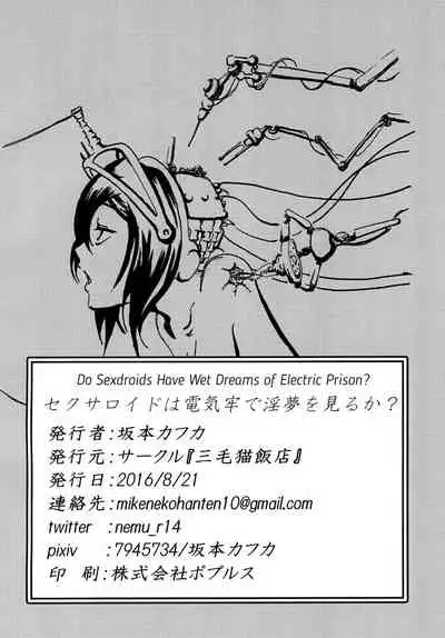 Sexaroid wa Denkirou de Inmu o Miru ka? | Do Sexdroids Have Wet Dreams of Electric Prison?