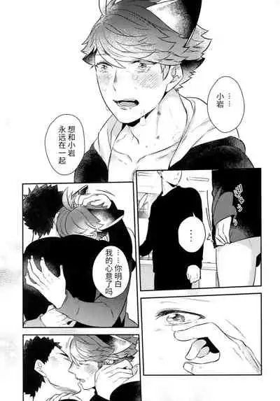 (C92) [Rototika (Kamishi Yue)] Iwa-chan no Neko ni Naritai ~Chibi Hen~ | 我想成为小岩的猫~小猫番外篇~ (Haikyuu!!) [Chinese] [Incomplete]