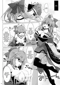 (C87) [TOYBOX, Kujira Logic (Kurikara, Kujiran)] Goshujin-sama Oppai desu yo!! 3 (Fate/EXTRA CCC) [English] [constantly]