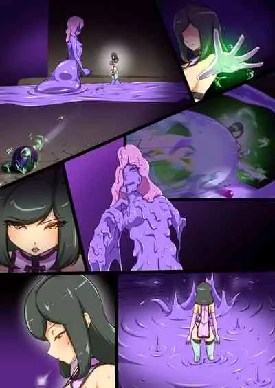 ウチの子がえっちな敵と戦って敗北する話 vsスライム編 正規ルート