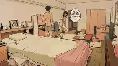 [Wakamatsu] Takuhaibin no Uketorikata ga Dandan Darashinaku Natte Iku OL-chan (+ Ura-hen) | A Woman Whose Greetings to the Delivery Man Gradually Get Sloppier (+ Other Side) [English]