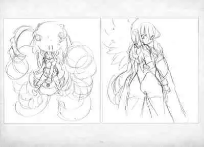 ALICESOFT ORION SCRIBBLES with CROQUIS ULTIMATE EDITION VOL.2 織音計画特別版 ラフ画集