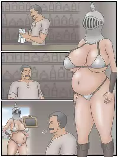 [Siruto] Shota Yuusha-kun to, Kao wa Wakaranai kedo Kubi kara Shita wa Kyonyuu de Mucchiri Body na Onna Senshi-san