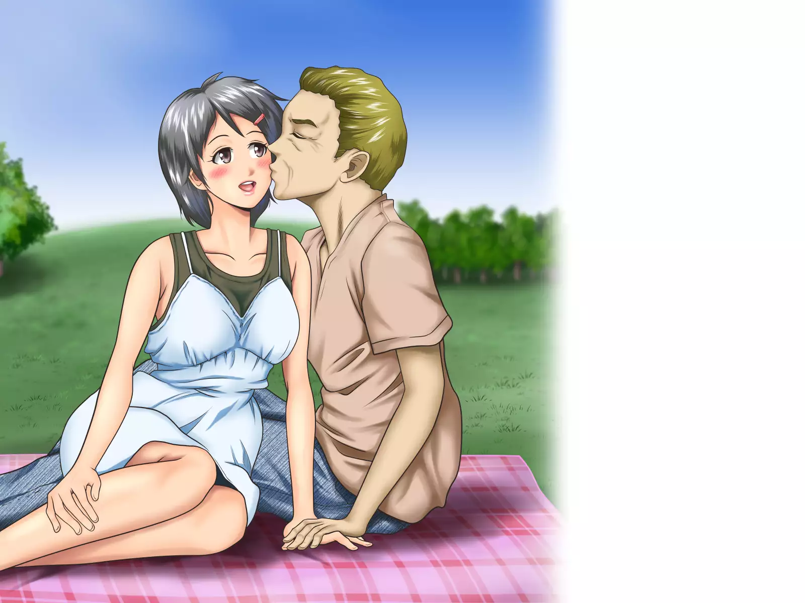 Working Holiday de Kaigai ni Sundeiru Kanojo ni Ai ni Itta Kekka…。