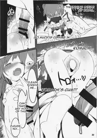 (C86) [Yashiya (YASSY)] Hataraki Sugite Kowareta Komachi ga Eiki-sama ni Gyakushuu suru Hon | A book in which Komachi, broken from overwork, retaliates against Eiki-sama. (Touhou Project) [English] [princessCuck]