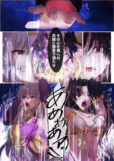 Fate/rewrite ～凛と桜がサーヴァント化洗脳される本～