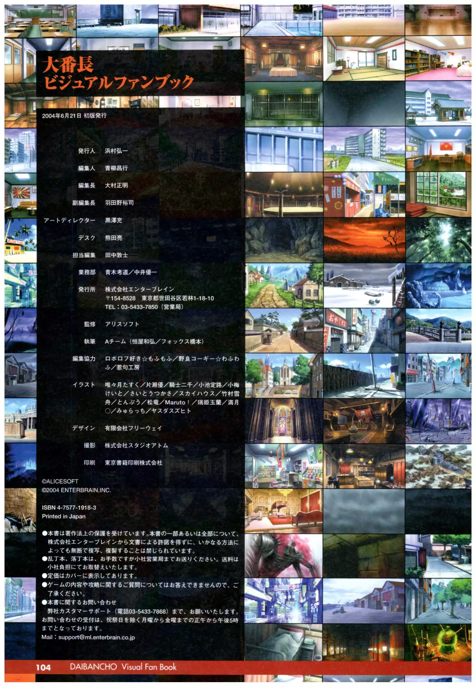 大番長 visual fan book