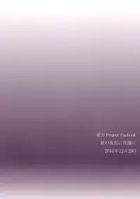 (C87) [Aki no Yonaga ni Yoiyami ni (Nagatsuki Rio)] Kyoukai no Mukougawa (Touhou Project) [Chinese] [Kanade汉化组]